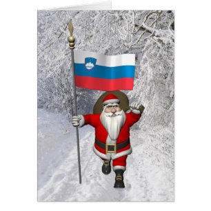 Funny Santa Claus met ontslag van Slovenië
