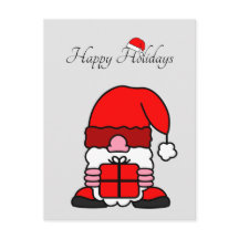 Funny Santa Claus met Te Big Pet kerstHumor