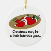Funny Santa Claus Ornament (Voorkant)