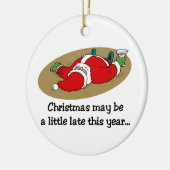 Funny Santa Claus Ornament (Links)