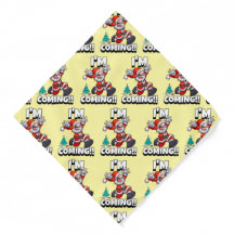 Funny Santa Claus Pattern Humoureuze Kerstmis