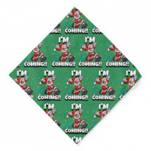 Funny Santa Claus Pattern Humoureuze Kerstmis