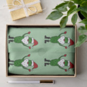 Funny Santa Claus Pickle Tissue Paper Tissuepapier (Geschenk)