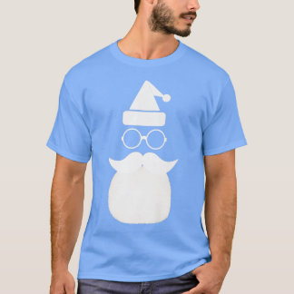 Funny Santa Claus staat voor zonnebrillen met Pet  T-shirt