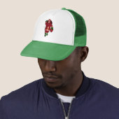 Funny Santa Claus Strawberry Farmer Trucker Pet (In situ)