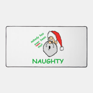 Funny Santa Claus verraste niemand die Naughty hee Bureaumat