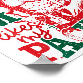 Funny Santa Claus Your Mom Like My Package Christm Poster (Hoek)