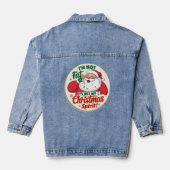 Funny Santa Denim Jacket (Achterkant)