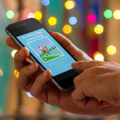 Funny Santa die Pickleball Merry Volley Xmas speel Kaart