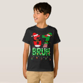 Funny Santa Elf 67 Bruh Christmas Meme Six Seven 6 T-shirt (Voorkant volledig)