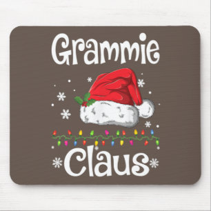 Funny Santa Grammie Claus Kerstmis Matching Famil Muismat