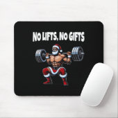 Funny Santa Gym Lifting Swole Santa Ugly Christmas Muismat (Met muis)