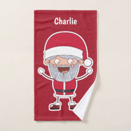 Funny Santa-handdoek Handdoek