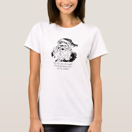 FUNNY Santa Holiday T-shirt (Voorkant)