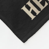 Funny Santa I Love To Stuff Her Stock Jingle His B Fleece Deken (Hoek)