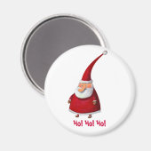 Funny Santa Magneet (Voorkant / Achterkant)