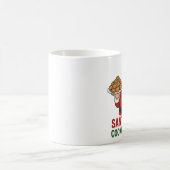 Funny Santa Mug – Santa’s Diet: Cookies & Cocoa Koffiemok (Center)