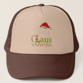 Funny Santa Nana Claus kerstwedstrijd familie Trucker Pet (Voorkant)