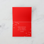 Funny Santa on Furlough Happy Christmask Covid Feestdagen Kaart (Binnen)