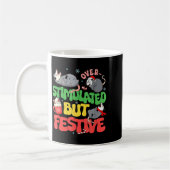 Funny Santa Ossums Overstimulated But Festive Xmas Koffiemok (Links)