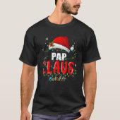 Funny Santa pap Claus Christmas Matching Family T-shirt (Voorkant)