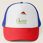 Funny Santa Papa Claus kerstwedstrijd familie Trucker Pet (Voorkant)