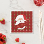 Funny Santa - Paper Napkins Servetten (Insitu)