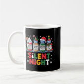 Funny Santa Profol Silent Night Icu Nurses Merry C Koffiemok (Links)