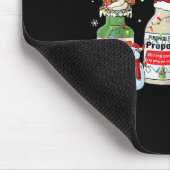 Funny Santa Profol Silent Night Icu Nurses Merry C Muismat (Hoek)