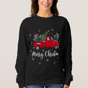 Funny Santa Riding Kerstmis Truck Gorilla Ch Trui