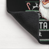 Funny Santa Says 67 Ugly Christmas Sweater Muismat (Hoek)
