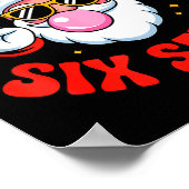 Funny Santa Says 6 7 Six Seven Christmas Meme Holi Poster (Hoek)