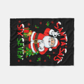 Funny Santa Says Six Seven Christmas 67 Meme Xmas  Fleece Deken (Voorkant (Horizontaal))