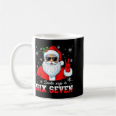 Funny Santa Says Six Seven Christmas 67 Meme Xmas Koffiemok (Links)