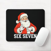Funny Santa Says Six Seven Christmas 67 Meme Xmas  Muismat (Met muis)