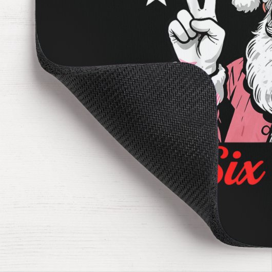 Funny Santa Says Six Seven Christmas 67 Meme Xmas Muismat (Hoek)