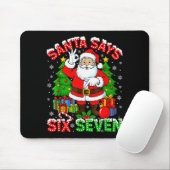Funny Santa Says Six Seven Christmas 67 Meme Xmas  Muismat (Met muis)
