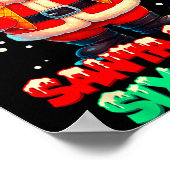 Funny Santa Says Six Seven Christmas 67 Meme Xmas  Poster (Hoek)