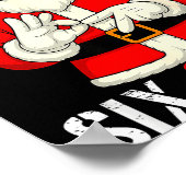 Funny Santa Says Six Seven Christmas 67 Meme Xmas  Poster (Hoek)