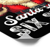 Funny Santa Says Six Seven Christmas 67 Meme Xmas  Poster (Hoek)