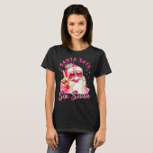 Funny Santa Says Six Seven Christmas 67 Meme Xmas  T-shirt (Voorkant volledig)