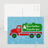 Funny Santa Septic Kerstmis, die jouw groet heeft Briefkaart (Voorkant / Achterkant)