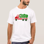 Funny Santa Septic Kerstmis, die jouw groet heeft T-shirt (Voorkant)