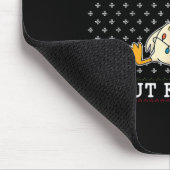 Funny Santa Silly Goose Overstimulated But Festive Muismat (Hoek)