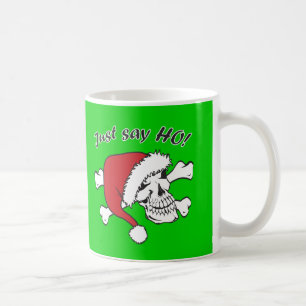 Funny Santa Skull Koffiemok