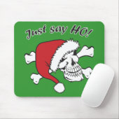 Funny Santa Skull Muismat (Met muis)