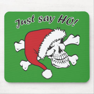 Funny Santa Skull Muismat