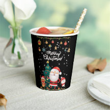 Funny Santa, Snowman, Reindeer Merry Kerstmis