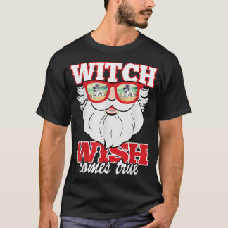 Funny Santa Sunbric Witch Wish komt uit T-shirt