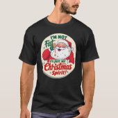 Funny Santa T-shirt (Voorkant)